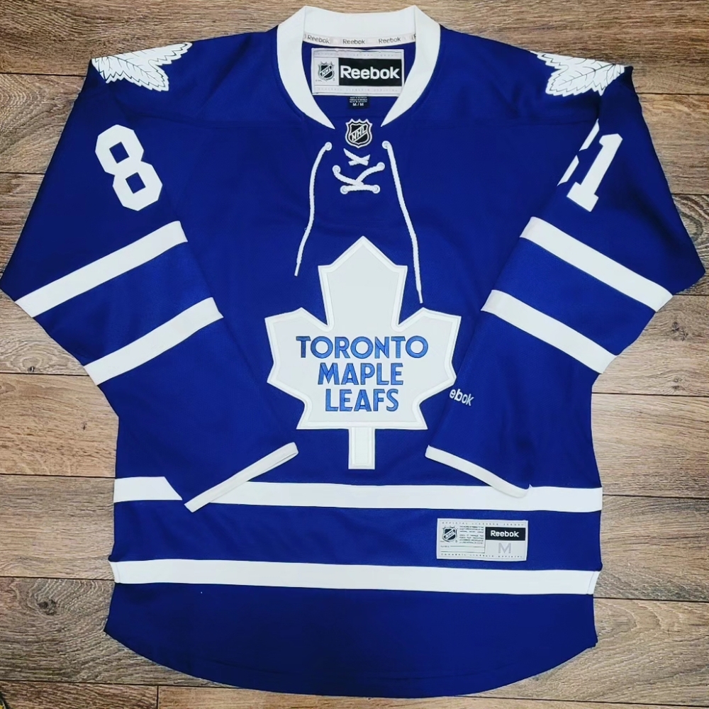 Adult Medium Reebok Premier Phil Kessel Toronto Maple Leafs NHL Hockey Jersey